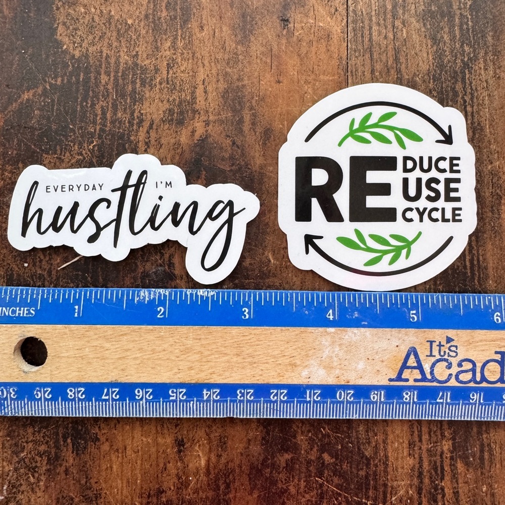 Eco-Friendly Sticker Set with Colorful Designs - Picture 3 of 11